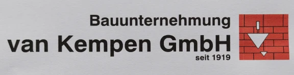 Logo Bauunternehmung van Kempen GmbH