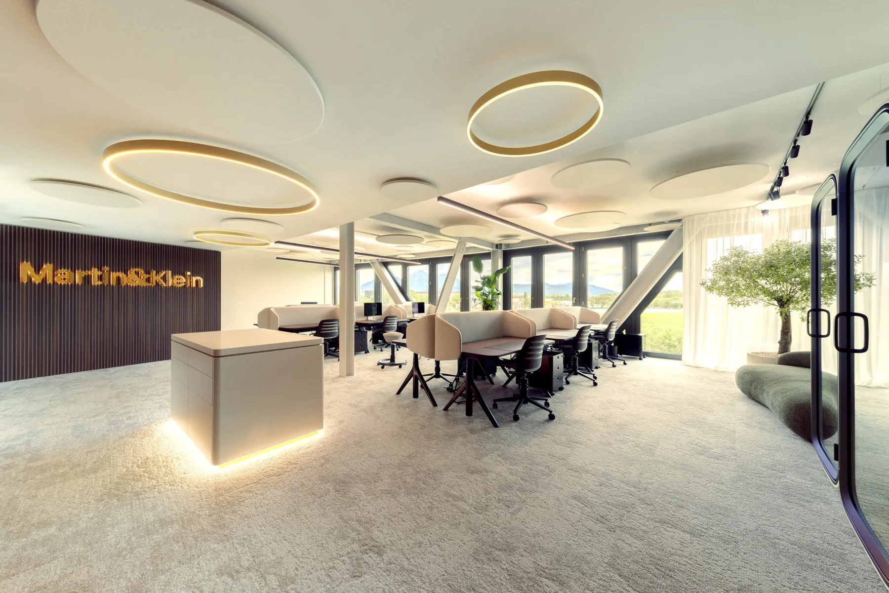 Empfang im Martin&Klein-Büro in Salzburg