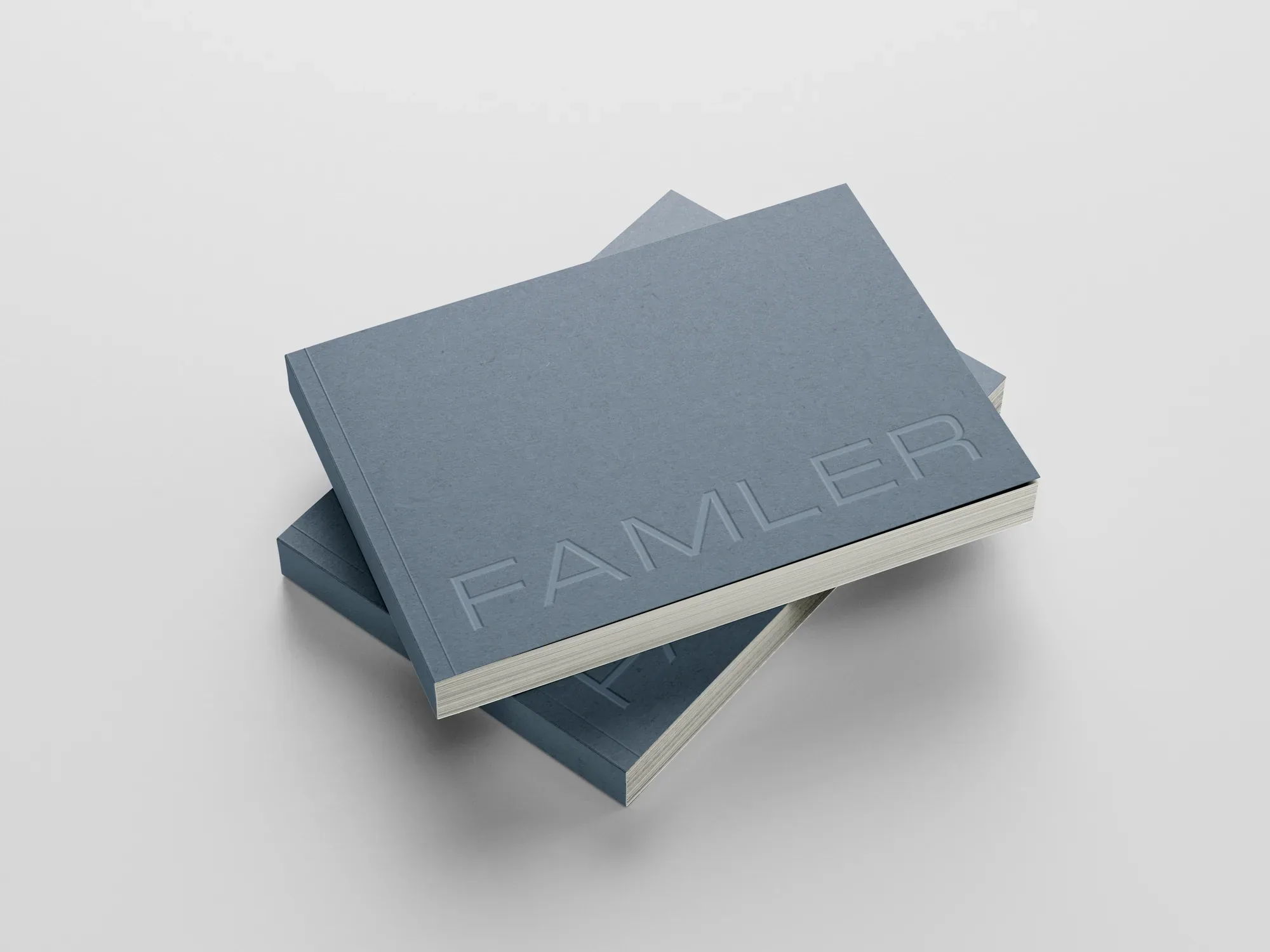 Famler-Planungsmappen mit Blindprägung