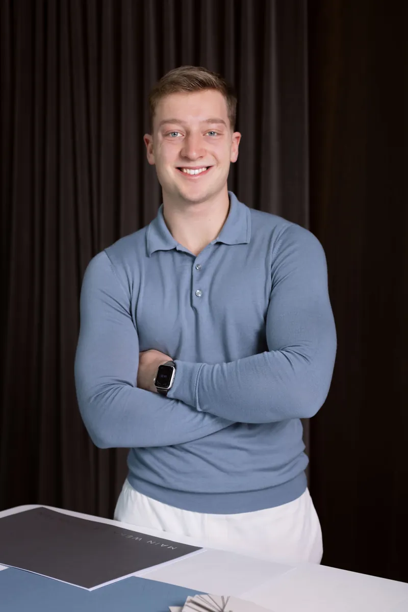 Fabian Rettenbacher aus dem Vertrieb von Martin&Klein, im Porträt