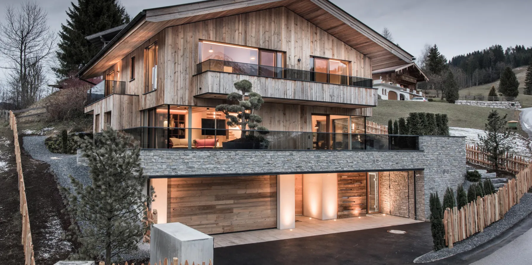 Villa Neubau Salzburg Land — Ansicht 1