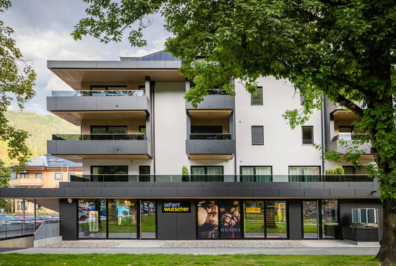 Wohn- und Geschäftshaus Umbau — Ansicht 1